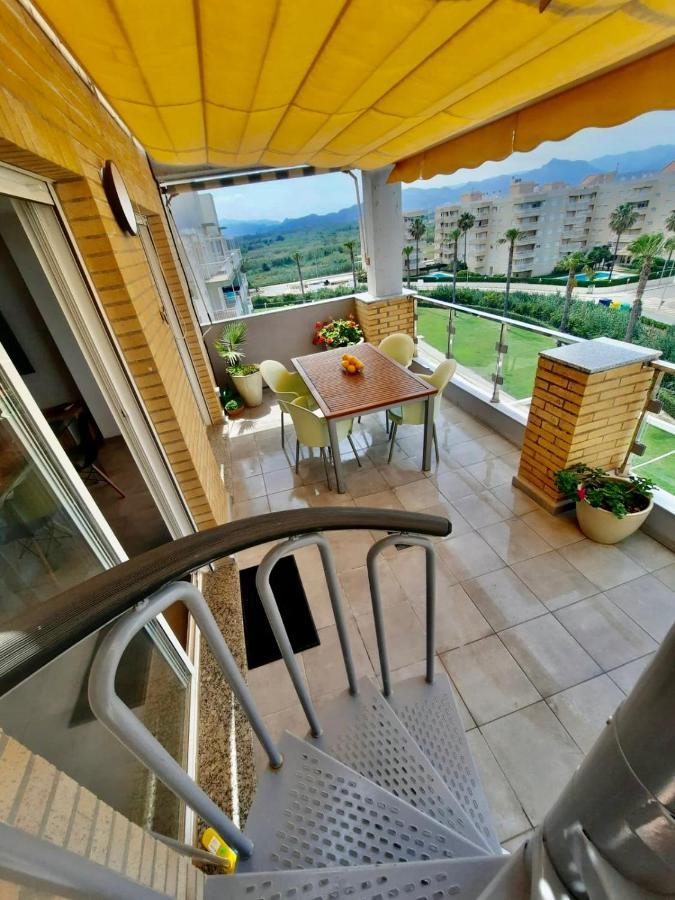 Apartamento A 100 Metros De La Playa Con Grande Terraza Y Vistas Al Mar Daimús Eksteriør billede